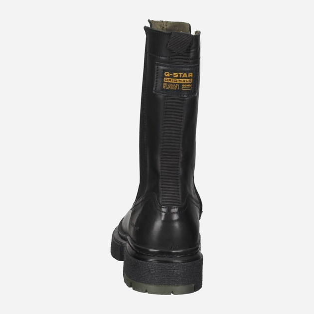 Жіночі челсі високі G-Star Raw KAFEY HGH CHS LEA 2141-021804-0999 37 23.5 см Чорні (8717562637057) - зображення 4