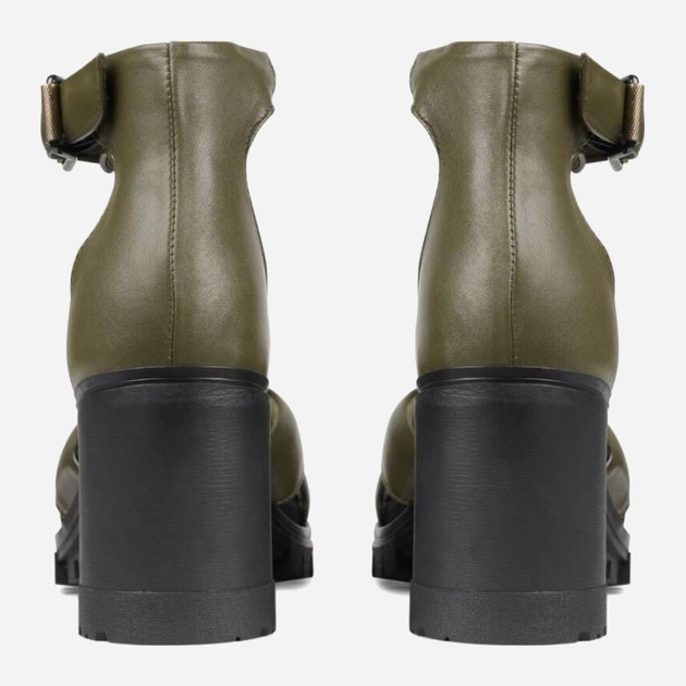 Жіночі босоніжки G-Star Raw KYLIN LEA 2211-036501-9600 38 24 см Оливкові/Чорні (8720206588295) - зображення 5