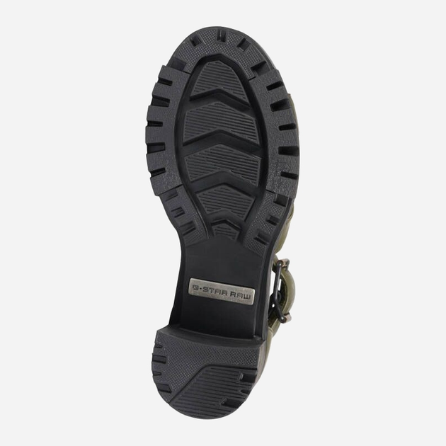 Жіночі босоніжки G-Star Raw KYLIN LEA 2211-036501-9600 40 25 см Оливкові/Чорні (8720206588318) - зображення 4