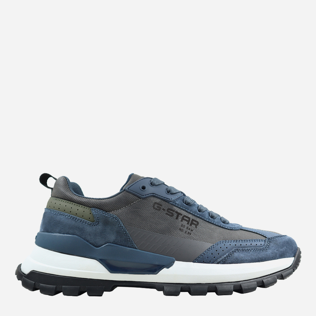 Buty sportowe męskie na grubej podeszwie do kostki G-Star Raw RACKAM BLK 2342-062502-7303 46 30 cm Granatowy/Ciemnoszary (8720656917362) - obraz 1