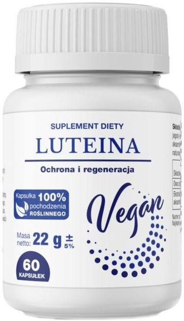 Харчова добавка Gorvita Luteina Vegan 60 капсул (5903317643326) - зображення 1