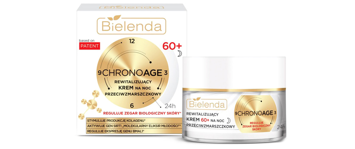 Krem do twarzy Bielenda Chrono Age przeciwzmarszczkowy 60+ 50 ml (5902169052645) - obraz 1