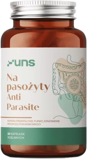 Дієтична добавка UNS Anti-Parasite 60 капсул (5904238962657) - зображення 1