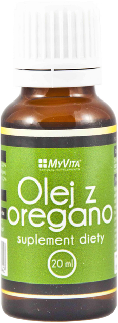 Добавка харчова Myvita Oregano Oil 20 мл (5906395684342) - зображення 1