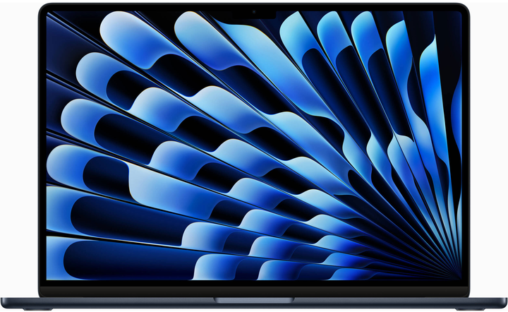 Laptop Apple MacBook Air 15.3" M2 16/256GB 2023 (MQKW3ZE/A/R1) Midnight - obraz 1