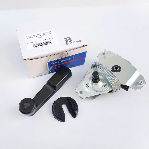 Стеклоподъемник передний с ручкой Альтернатива ВАЗ 2104-2105-2107 (alt ...