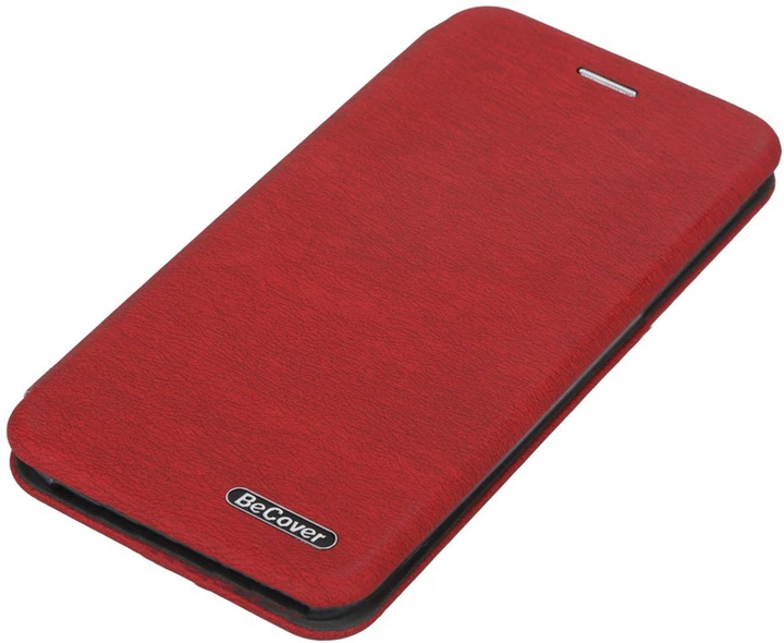 Чохол-книжка для смартфона Motorola Moto G14 BeCover Exclusive Burgundy Red (BC_710235) - зображення 2