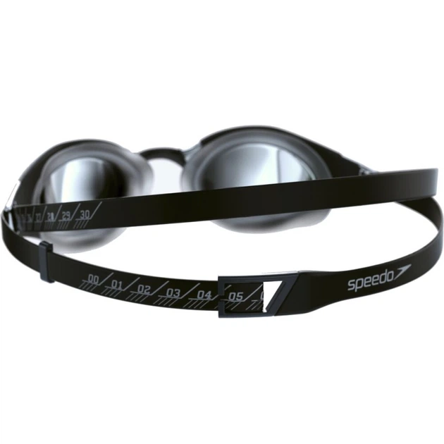 Універсальні окуляри для плавання в басейні Speedo Fastskin Hyper Elite (8-12818F976) Black-Gray - зображення 6