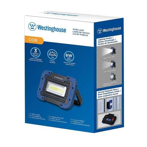 Фонарь мини-прожектор Westinghouse 8W COB LED WF56+4 x AA LR6 в комплекте - изображение 5