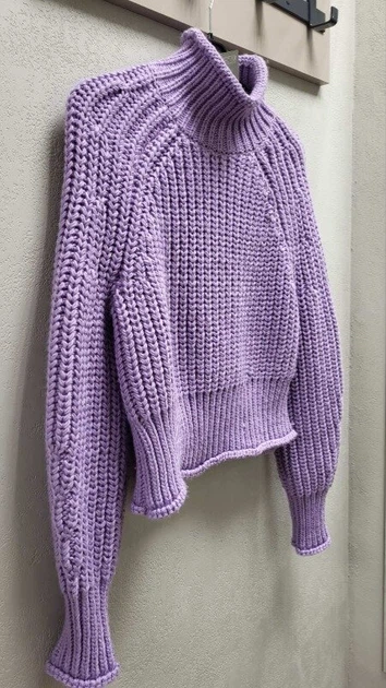 Светр H&M 0990911024 S Бузковий - зображення 10