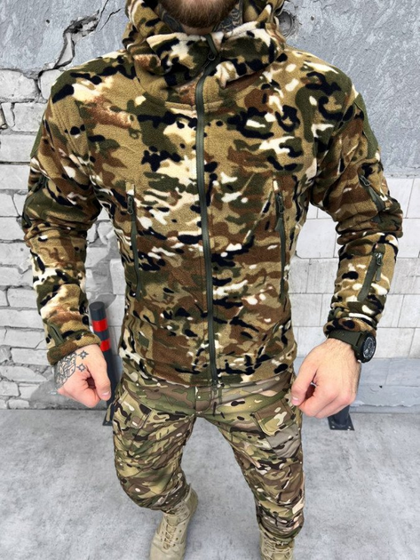 Тактичний набір костюм 3в1 (куртка,фліска,штани) розмір L - зображення 2