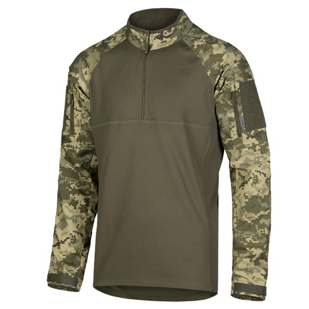Рубашка тактическая боевая универсальная для силовых структур CM Raid Камуфляж/Олива (7046), XL (OR.M_2208) - изображение 1