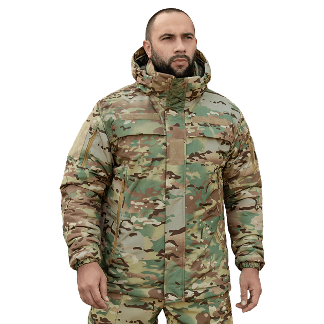 Куртка тактична демісезонна чоловіча для силових структур Patrol System 3.0 Мультикам (7347), L - зображення 2
