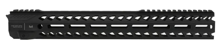 Цевье Strike Industries Strike Rail 15.5" Mlok с поручнем для защиты рук AR15 SI-StrikeRail-15S-BK - изображение 2