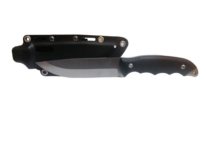 Тактический нож RAVEN SSH, нержавеющая сталь, ручка пластик, чехол пластик, лезвие 130мм BPS KNIVES - изображение 1