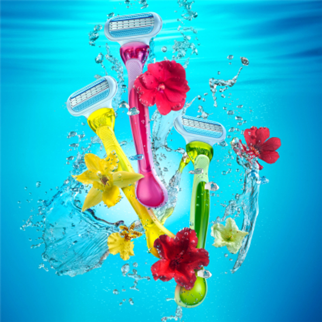 Бритва Gillette Venus Tropical 3 шт. (7702018426263) - зображення 5