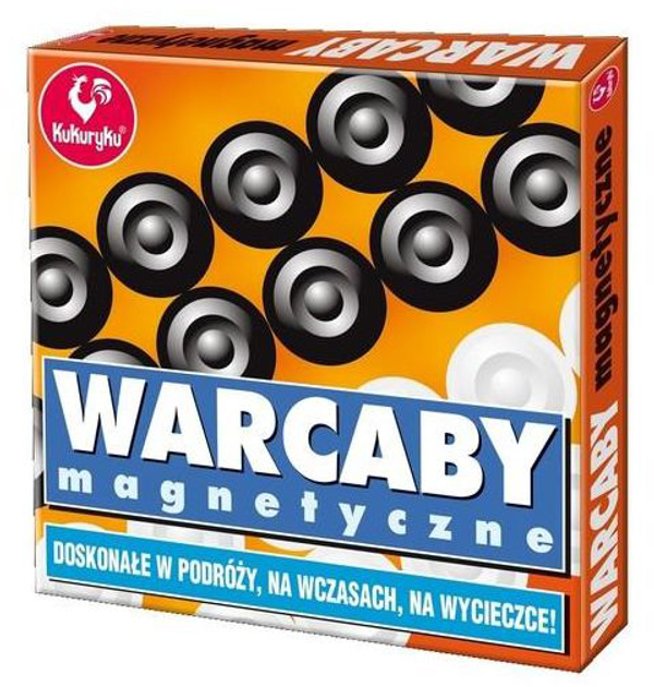 Warcaby magnetyczne Promatek 15 x 15 cm (5901738560284) - obraz 1