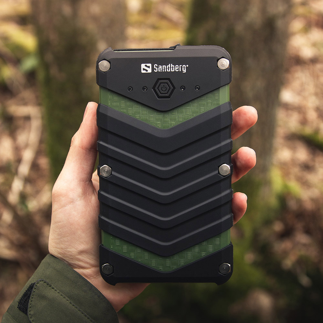 УМБ Sandberg Survivor 20100 mAh Black (5705730420368) - зображення 3