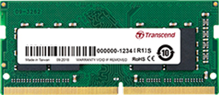 Оперативна пам'ять Transcend SODIMM DDR4-2666 8192MB PC4-21300 (JM2666HSG-8G) - зображення 1