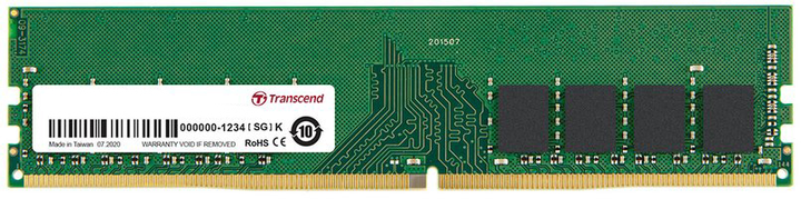 Оперативна пам'ять Transcend DDR4-3200 8192MB PC4-25600 (JM3200HLB-8G) - зображення 1