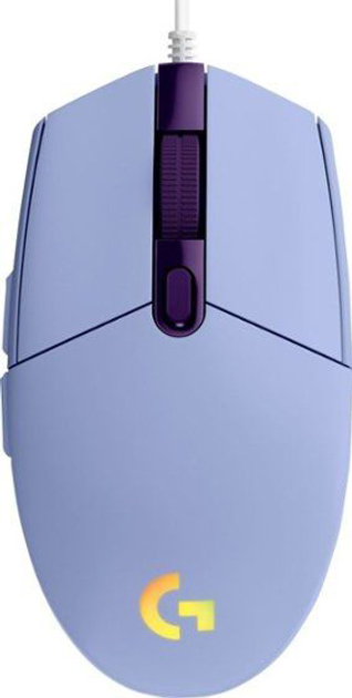 Миша Logitech G102 Lightsync USB Lilac (910-005854) - зображення 2
