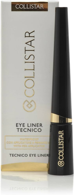 Рідка підводка для очей Collistar Tecnico Eye Liner Pen Applicator Waterproof Black 2.5 мл (8015150153379) - зображення 1
