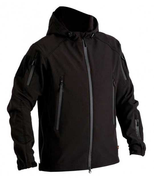 Куртка Softshell Spartan Police Black Size M - зображення 1