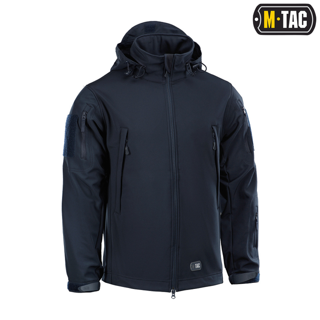 Куртка M-Tac Softshell Navy Blue Size XXL - зображення 2
