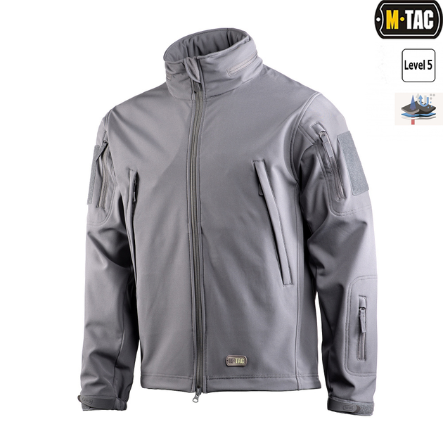 Куртка Soft-Shell M-Tac Grey Size L - изображение 1