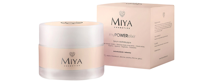 Serum do twarzy Miya Cosmetics My Power Elixir naturalne rewitalizujące 15 ml (5906395957125) - obraz 1