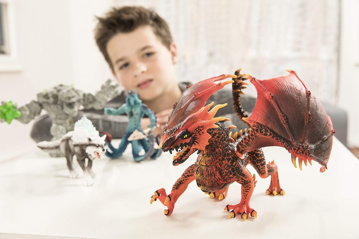 Figurka Schleich Eldrador Lava Dragon 14.5 cm (4055744021022) - obraz 4