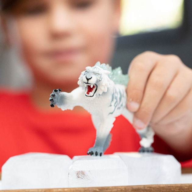 Figurka Schleich Eldrador Ice Tiger 8 cm (4059433466668) - obraz 6