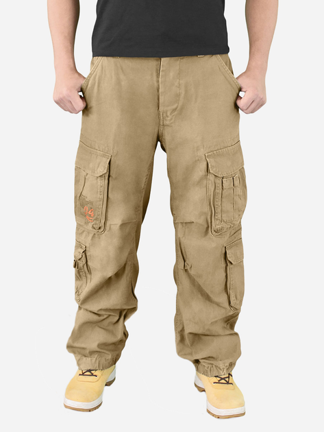 Тактические штаны Surplus Raw Vintage Airbone Vintage Trousers 05-3598-14 2XL Beige (4250403125411) - изображение 1