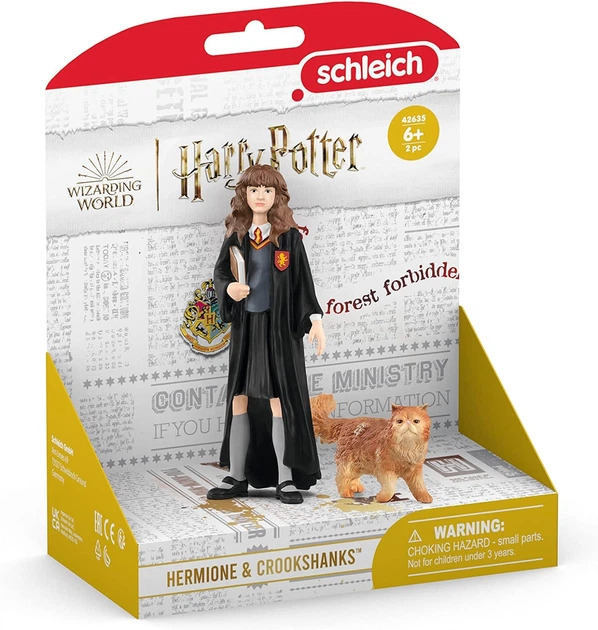 Zestaw figurek Schleich Wizarding World Hermione Granger & Crookshanks (4059433713281) - obraz 4