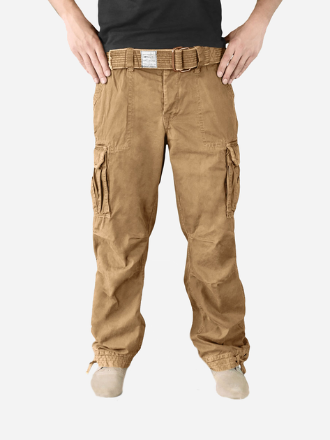 Тактичні штани Surplus Raw Vintage Premium Vintage Trousers 05-3597-14 L Beige (4250403102641) - зображення 1