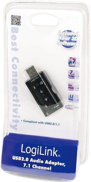 Karta dźwiękowa LogiLink USB 2.0 (4052792004212) - obraz 2