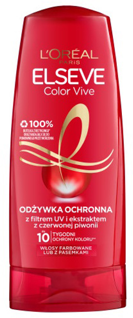 Odżywka do włosów L'Oreal Elseve Color-Vive ochronna do włosów farbowanych 200 ml (3600520214931) - obraz 1