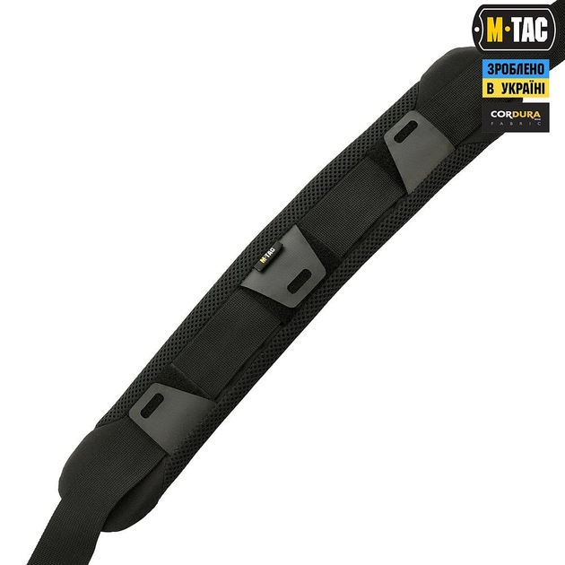 M-Tac демпфер плечовий на лямку 40 мм Elite Black - зображення 2