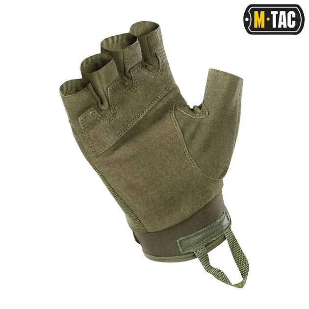 M-Tac перчатки беспалые Assault Tactical Mk.3 Olive M - изображение 2