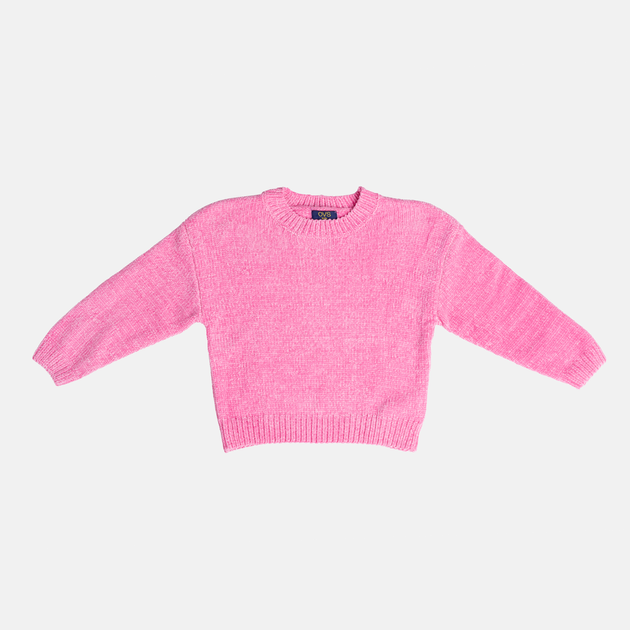Sweter dla dziewczynki OVS 1829792 134 cm Różowy (8056781706633) - obraz 1