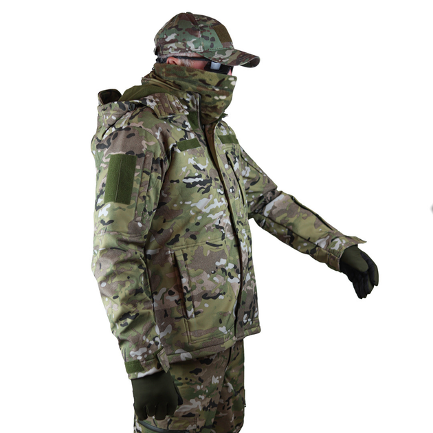 Куртка демісезонна тактична Caprice Soft shell  48р Мультикам - изображение 2