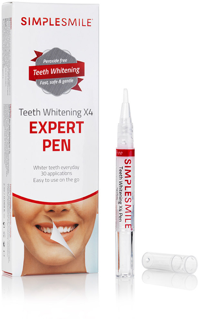 Олівець для відбілювання зубів Beconfident Simplesmile Teeth Whitening Expert Pen 2 мл (7350064168301) - зображення 1