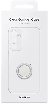 Etui Samsung Clear Gadget Case do Samsung Galaxy S23 FE Transparent (8806095225524) - obraz 8