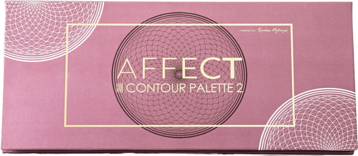 Палетка для контурингу обличчя Affect Contour Palette 2 15 г (5902414437906) - зображення 2