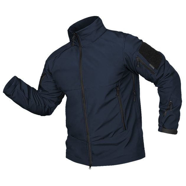Куртка тактическая демисезонная мужская для силовых структур Phantom System Темно-синяя (7292), M (OPT-35991) - изображение 1