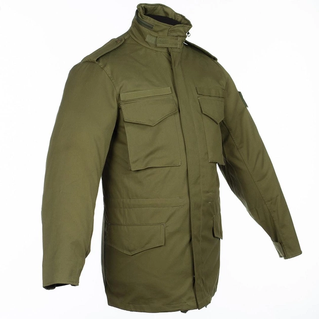 Куртка тактическая износостойкая облегченная для силовых структур M65 Хаки олива 48-50/182-188 (SK-NBH-U-JМ65-KH-48-182S) - изображение 1