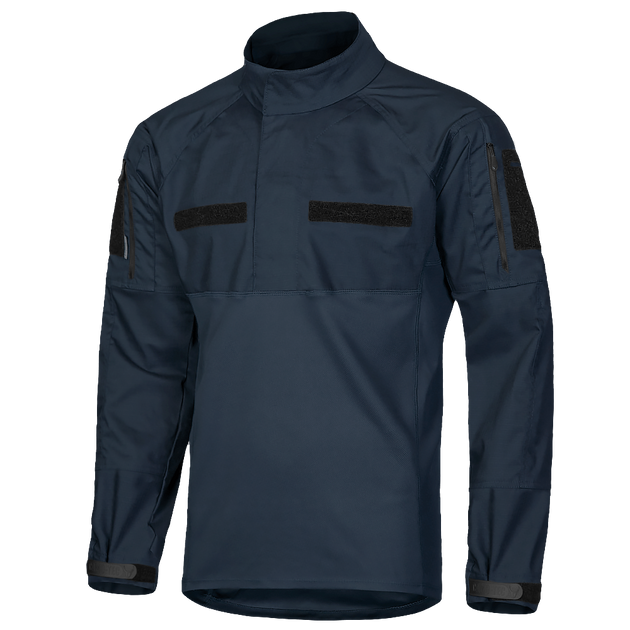 Рубашка тактическая боевая универсальная для силовых структур CG Blitz Темно-синяя (7029), L (SK-N7029(L)S) - изображение 1
