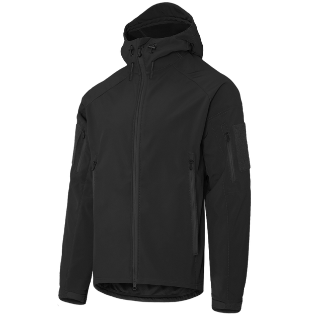 Куртка тактическая износостойкая облегченная для силовых структур SoftShell 2.0 Черный (6583), XL (SK-N6583XLS) - изображение 1