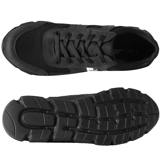 Кросівки шкіряні зносостійкі для силових структур Coordinator Чорний (2059), 41 (SK-N205941S) - зображення 2