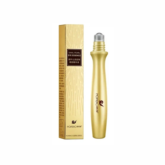 Эссенция под глаза с экстрактом муцина улитки Rorec Snail Pearl Eye Essence, 15 мл - Фото 1 Эссенция под глаза с экстрактом муцина улитки Rorec Snail Pearl Eye Essence, 15 мл - изображение 1